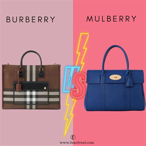 mulberry or burberry|burberry vs mulberry.